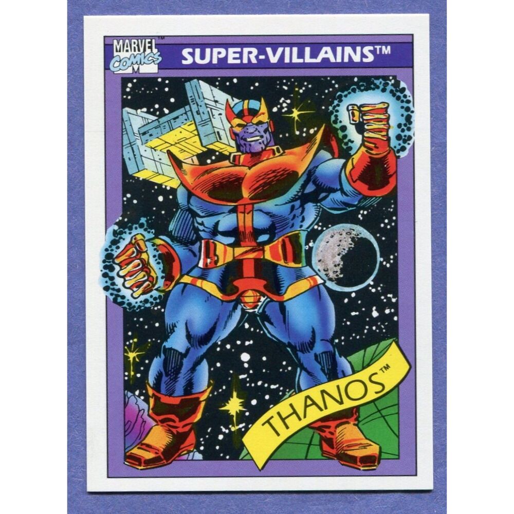 1990 Marvel Universe Card #79 Thanos